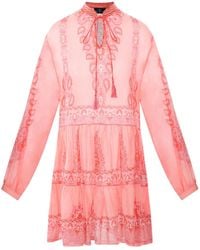 Etro - Mini-Jurk Met Paisley-Print - Lyst