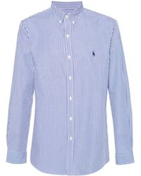 Polo Ralph Lauren - Slim Fit Striped Shirt Clothing - Lyst