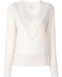 Barrie - Romantic Timeless Cashmere V Neck Pullover - Lyst