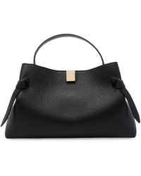 Yuzefi - Gyoza Pebble-Grain Leather Handbag - Lyst