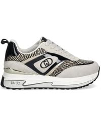 Liu Jo - Baskets À Patch Logo - Lyst