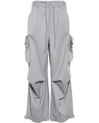 Y-3 - Logo-Print Cargo Pants - Lyst