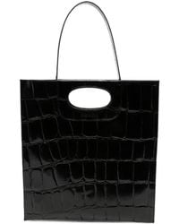 Gherardini - Piattina Croc-Effect Tote Bag - Lyst