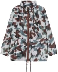 KENZO - Logo-Print Jacket - Lyst