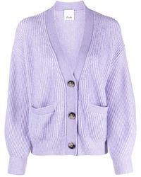 Allude - Cardigan en cachemire à col v - Lyst