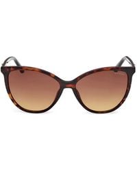 Guess - Zonnebril Met Schildpadschild-Design - Lyst