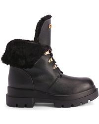 Giuseppe Zanotti - Phillis Leather Ankle Boots - Lyst