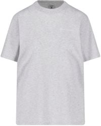 Sporty & Rich - Cameron Logo-Print Cotton T-Shirt - Lyst