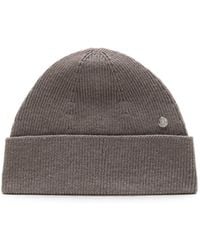 Acne Studios - Wool Beanie With Rivet - Lyst
