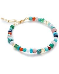 Monica Vinader - Bracelet Freedom en vermeil à perles - Lyst