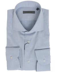 Corneliani - French-Collar Poplin Shirt - Lyst