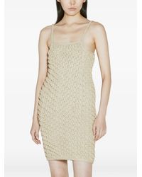Isa Boulder - Cable-Knit Mini Dress - Lyst