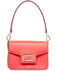 Lancel - Mini Leather Shoulder Bag - Lyst