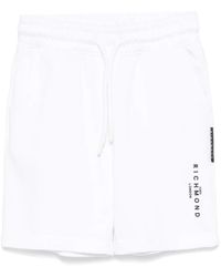 John Richmond Junior - ラバーロゴ ショートパンツ - Lyst