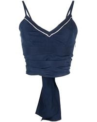 Alberta Ferretti - Top - Lyst