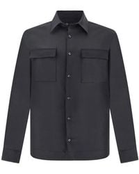 Paul & Shark - Button-Up Chest-Pocket Overshirt - Lyst