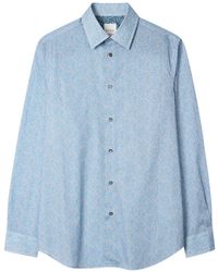 Paul Smith - Regular-Fit Light Liberty Floral Print Shirt - Lyst