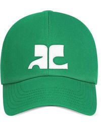 Courreges - Ac Baseballkappe Mit Logo-Patch - Lyst