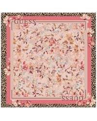 Guess - Bianca Floral-Print Scarf - Lyst