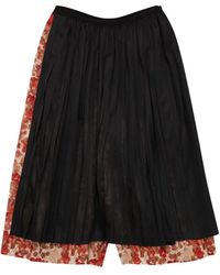 Comme des Garçons - Floral-Print Tailored Shorts - Lyst