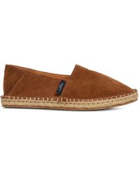 Hackett - Baywatch Suede Espadrilles - Lyst