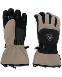 Rossignol - Taupe Waterproof Fleece-Lined Gloves - Lyst