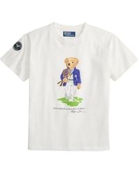 Polo Ralph Lauren - Wimbledon Logo-Print T-Shirt - Lyst