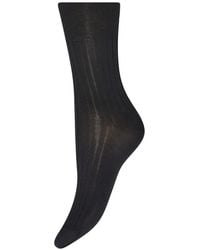 Wolford - Ribbed-Knit Socks - Lyst