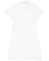 Alexander Wang - Shrunken Mini Polo Dress - Lyst