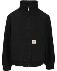 Carhartt - Ravon Logo-Patch Bomber Jacket - Lyst
