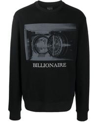 Billionaire - Graphic-Print Cotton - Lyst