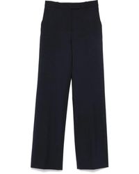 Eleventy - Concealed Straight Trousers - Lyst