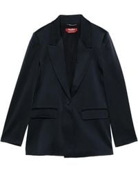 Max Mara - Blazer Msealbino À Simple Boutonnage - Lyst