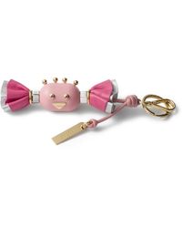 Prada - Leather Candy Charm Keyring - Lyst