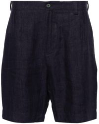 Sease - Mid-rise Linen Chino Shorts - Lyst