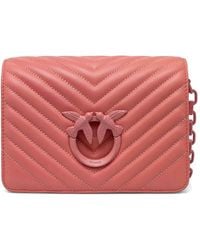 Pinko - Mini Love Click Cross Body Bag - Lyst