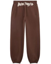 Palm Angels - Logo-Print Drawstring Track Pants - Lyst