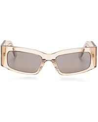 Balenciaga - Rectangular Acetate Tinted Sunglasses - Lyst