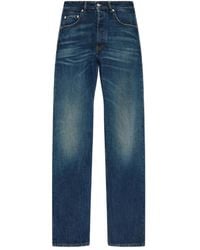 MM6 by Maison Margiela - Logo-Patch Jeans - Lyst