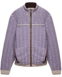 Marni - Cotton-Wool Knit Jacket - Lyst