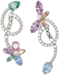 Swarovski - X Ariana Grande Asymmetrical Crystal Earrings - Lyst