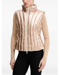 ARMANI EXCHANGE - Padded Zip-Fastening Gilet - Lyst