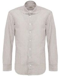 BASTONCINO - Striped Long-Sleeve Shirt - Lyst
