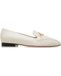 Bally - O'Brien Goat Grained Loafers - Lyst