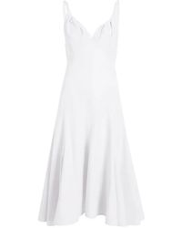 Proenza Schouler - Leo Twisted-Strap Midi Dress - Lyst