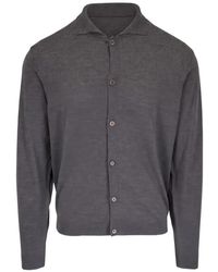 Peter Millar - Cárdigan Con Botones Y Cuello - Lyst