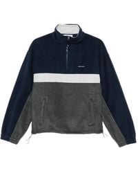 Low Classic - Colourblock Quarter-Zip Sweater - Lyst
