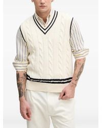 Benetton - Jersey De Punto De Ochos A Rayas - Lyst