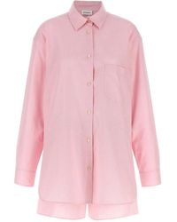 ANDAMANE - Georgiana Katoenen Shorts Set - Lyst