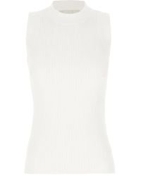 Sportmax - Ribbed-Knit Tank Top - Lyst